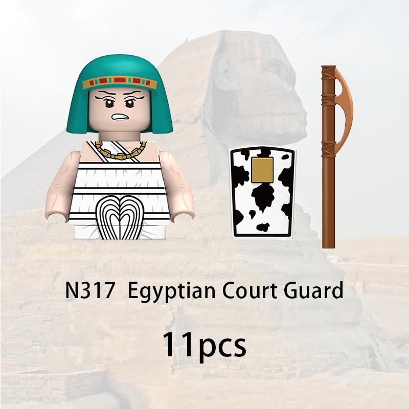 11 buc Cavaler Teutonic Medieval Blocuri de construcții Egiptul Antic Soldat Figura Castel Militar Armă Accesorii Cărămizi Jucărie Copil Cadou N321