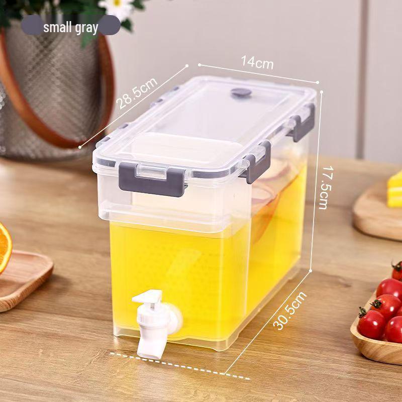 3.5L Cold Water Kettle with Faucet for Tea, Juice, and Cold Brew