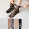 10 Paires de Chaussettes Tube d'Été Fines à Picots Antidérapantes Anti-Accrocs en Soie pour Massage des Pieds pour Femmes