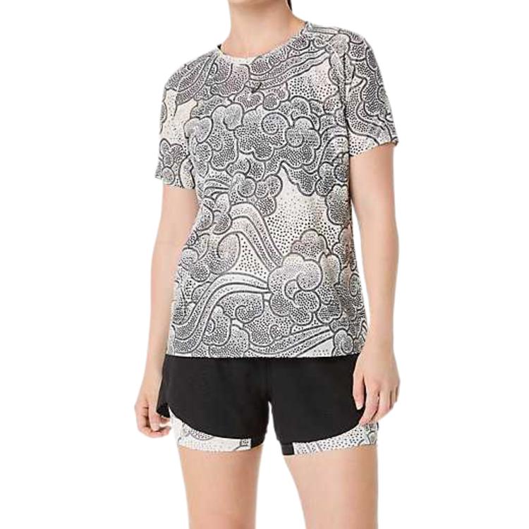 

Asics Metarun Breathable Crew Neck Pullover Raglan Sleeve T-Shirt Women Tops 2012D421-100 S
