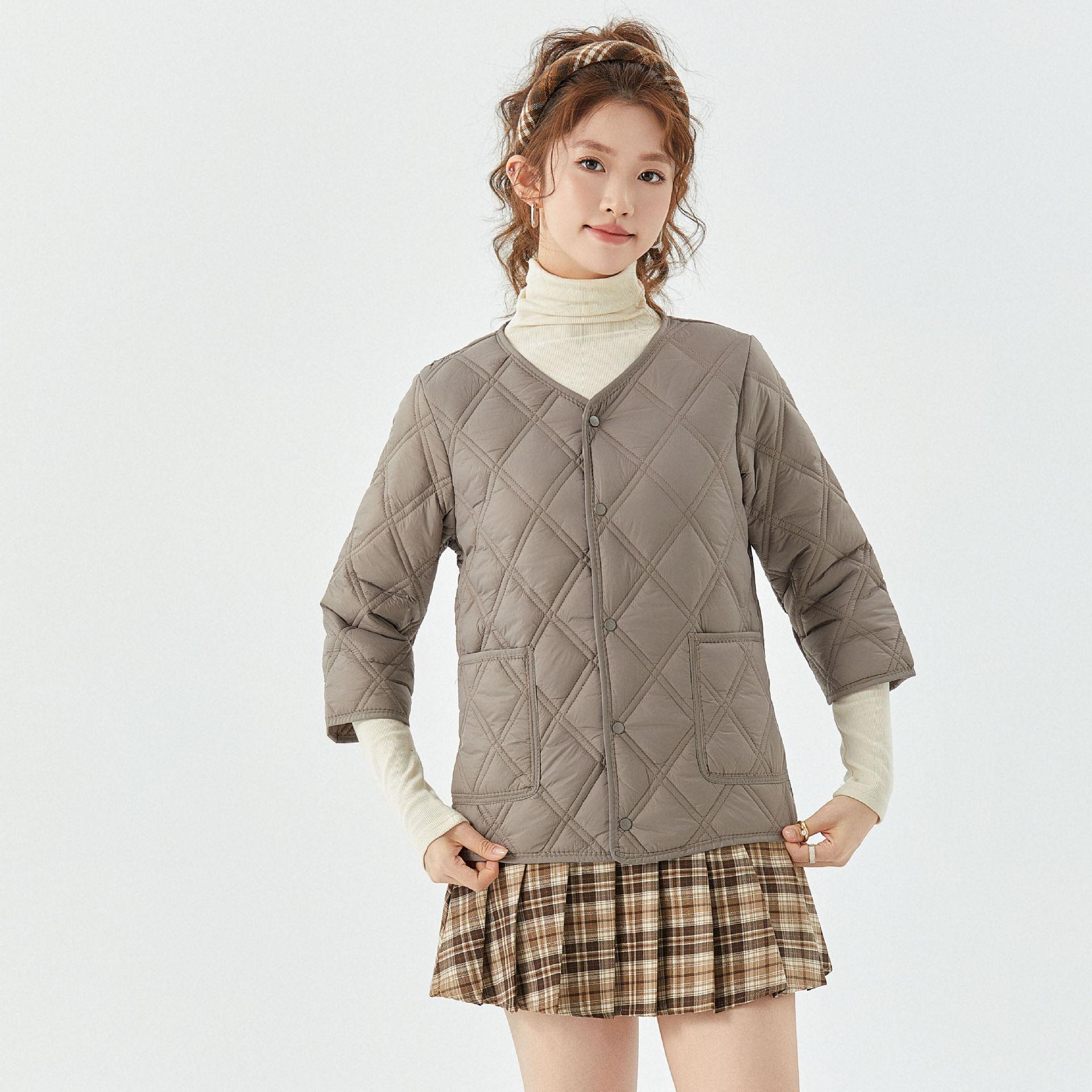 

Женская легкая теплая хлопковая подкладка с рукавом семь минут Женская домашняя хлопковая одежда Хлопковая одежда с подкладкой Можно носить как верхнюю одежду 2409 5XL