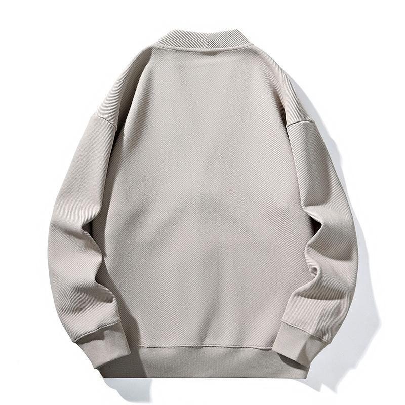 Pánský svetr kardigan Jarní a podzimní trendový kabát Ležérní pánské volné oblečení ve stylu Hongkongu