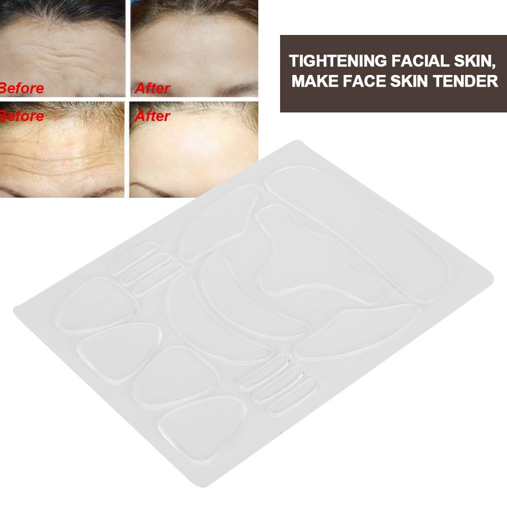 16pcs Face Anti Wrinkles Sticker Facial Lifting Wrinkle Removal Firming Patches