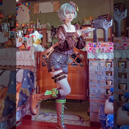 [Milky Time] Project Sekai Nene Kusanagi Cosplay Halloween Shorts in Melty Peppermint