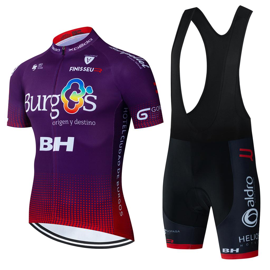 Summer Short-Sleeved Cycling Suit Breathable Men'S And Women'S Cycling Shirts Cycling Tops And Pants Kuqi