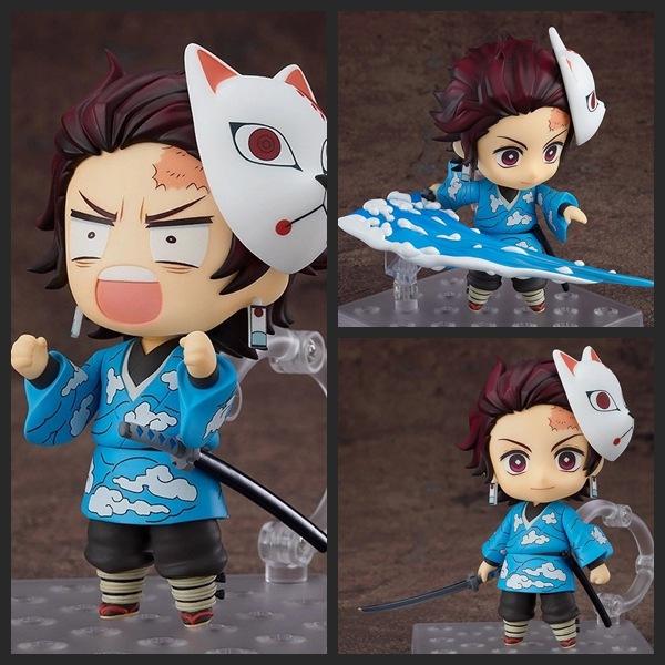 10cm Anime Demon Slayer Complete Series Q-Version KO PVC Action Figures Model Kits Desktop Ornament BOY Trendy Toys Fun Gifts