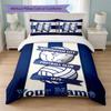 BIRMINGHAM CITY Football Custom Name Text Bedding Set 1 Duvet Cover+2 Pillowcases Soccer Logo Personalized Gift For Special Occasion Bedroom Decor