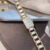 Couple Watch Square Watch Diamond-encrusted Women's Watch Imitation Ceramic Quartz Watch Square Quartz Watch
