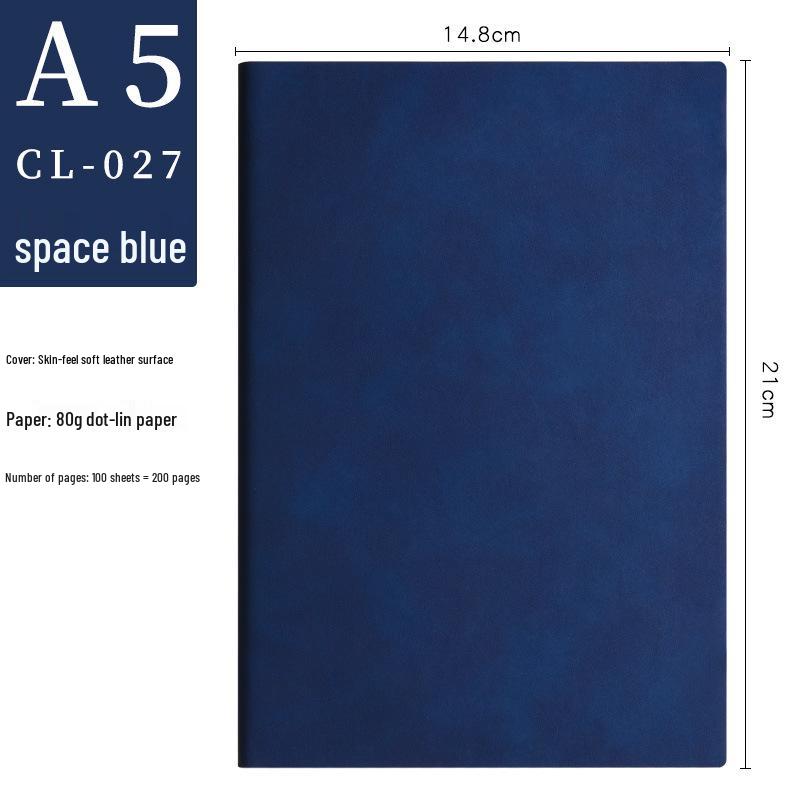 A5 Custom Logo Thickened B5 Diary with Buckle for Business Office