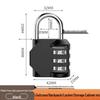 Waterproof Combination Padlock for Home, Outdoor, Suitcase, and Dormitory Lockers