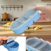 Snack Storage Containers Airtight Organizer With Clear Lid Airtight Dishwasher Safe Silicone Storage Containers For Food For