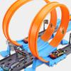 Boys' Metal Racing Toy Cars with Track Set