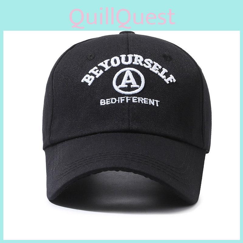 A Letter Beyourself Baseball Cap Uv Protection Hat Outdoor Breathable Cap Gift