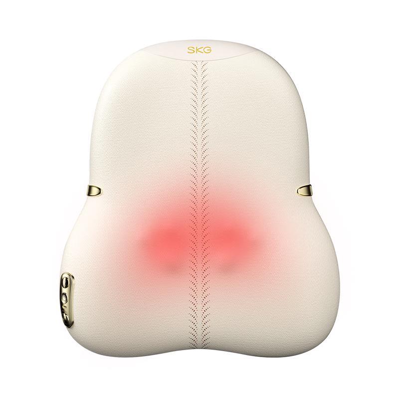 SKG Portable Lumbar & Back Massager with Heat Therapy CN Plug (adapter Included)