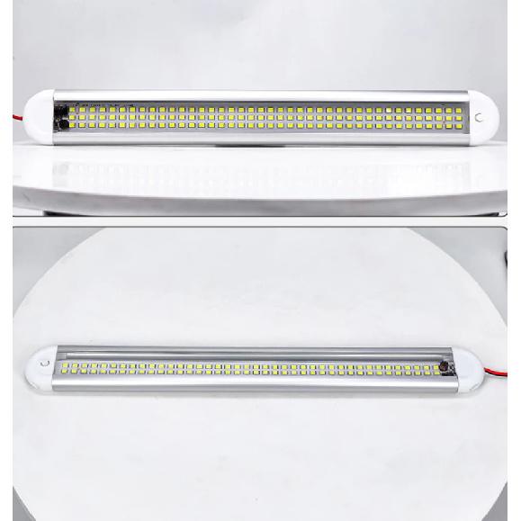 1PC/2PCS/4PCS High Brightness Vehicle Interior Light with Switch 12V-80V Universal Reading Lamp For RV Box Truck Camper Van Boat