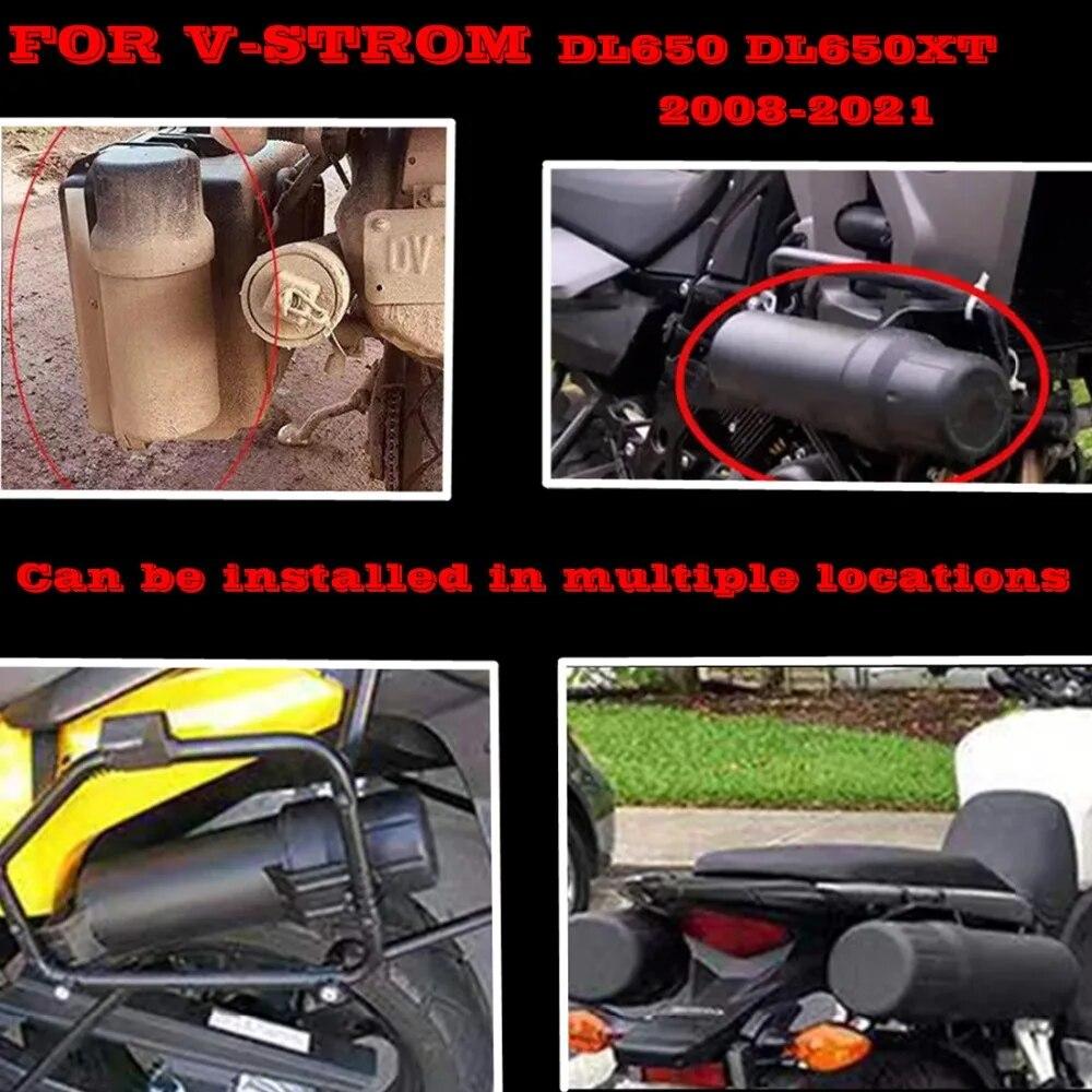 Universal Off-Road For SUZUKI V-STROM DL650 DL650XT 2008-Waterproof Tube Gloves Storage Toolbox