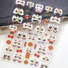 New Year 5D Embossed Lion Dance Nail Art Stickers - Festive Wealth Attraction Decorations