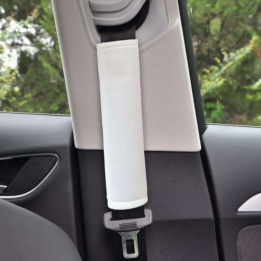 Universal Soft Ice Silk Seat Belt Cover - Plush, Anti-Choking, All-Season