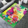 Trolls, Hair, Fun Office Carpet Soft Polyester Entrance Carpet Washable Non-slip Machine Washable Indoor Carpet Living Room Bedroom Dining T