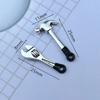 2Pcs Doll House Mini Home Decoration Simulation Maintenance Tool Wrench Hammer