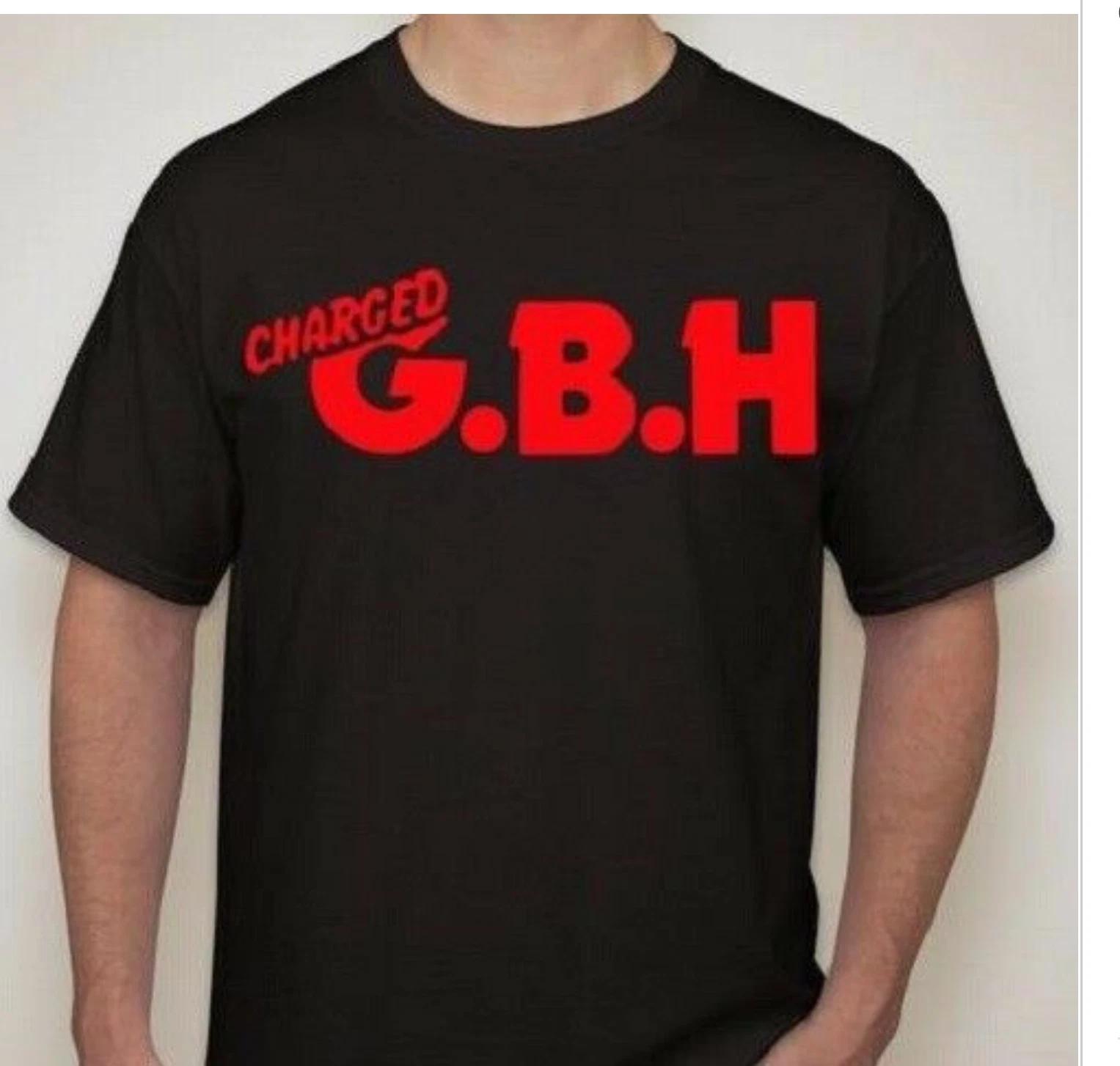 Charged G.B.H. Punk rock hardcore thrash band T shirt XL