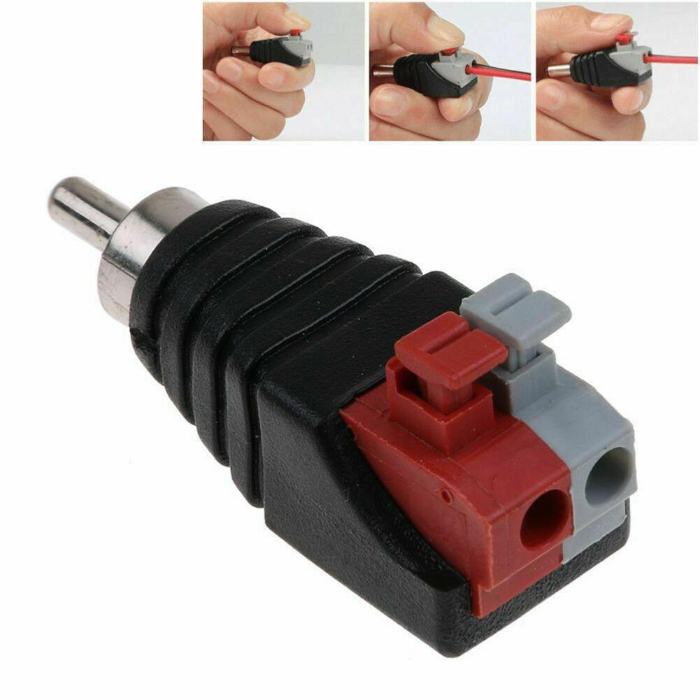 Adaptor conector masculin-feminin special conceput pentru cablu de difuzor, cablu AV