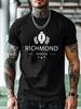 Lässiges Grafik-T-Shirt - Richmond American Football & Weizen-Print