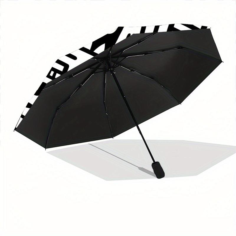 1pc Doodle Art Automatic Open/Close Umbrella with One Touch Button,, Windproof Design   Lightweight Portable Umbrella for Women & Men6101
