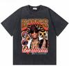 2026 Hot Sale Washed Vintage The Worm Dennis Rodman I'm Back T-shirt Men Women Fashion Hip Hop Oversized T Shirts Male Rock Retro Streetwear