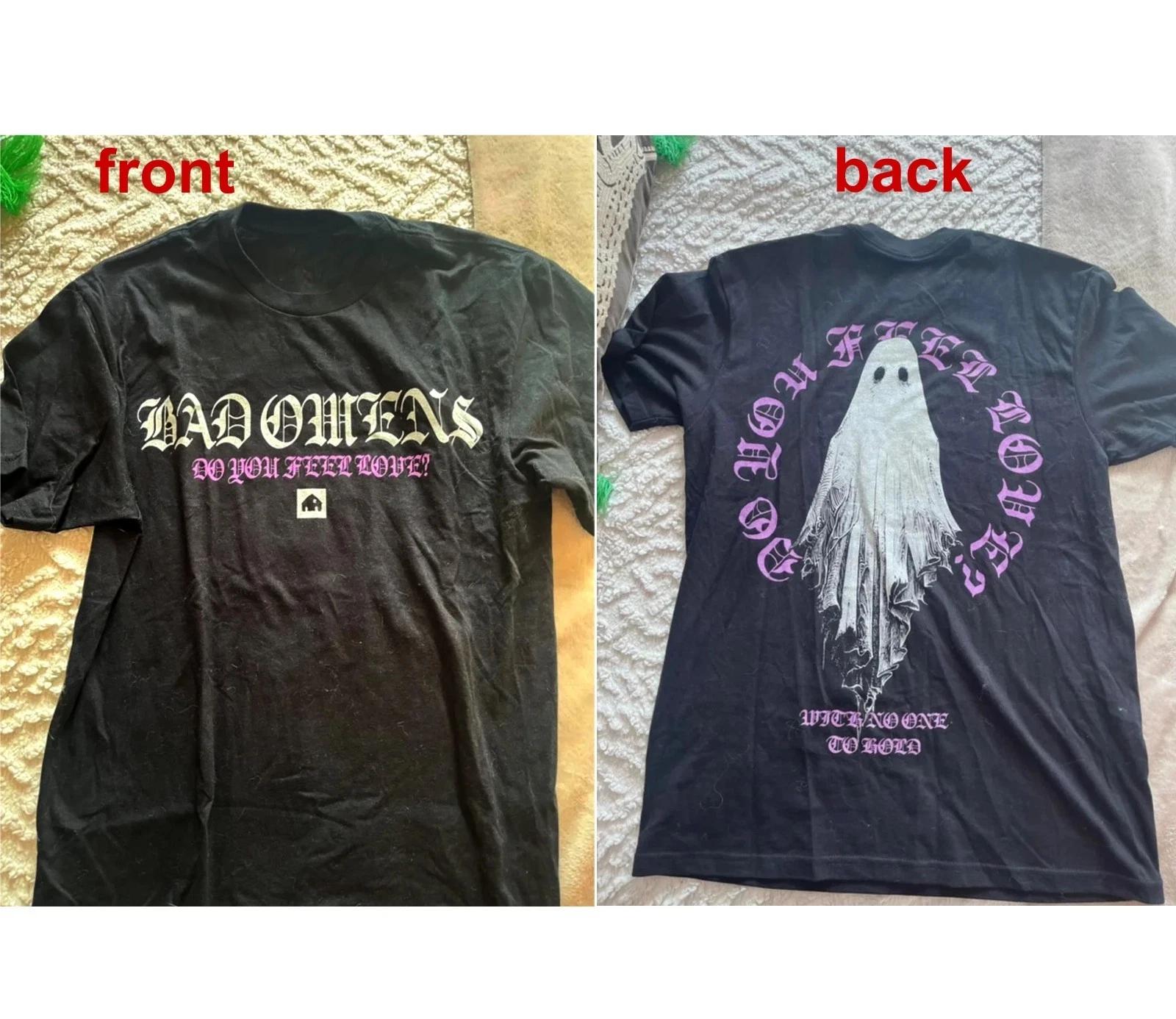 NEW!!! Bad Omens Do You Feel Love 2026 North American Tour T-Shirt L