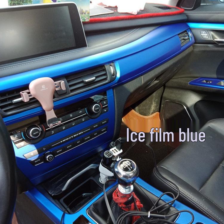 Hanteng X7 Interior Carbon Fiber Protection Stickers for Console and Window Trim