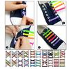 Women Men No Tie Kids Adult Sneakers Lacing Shoelace Buckle Shoes Accessories 16pcs Lazy Shoelace Silicone Quick Lace Elastic