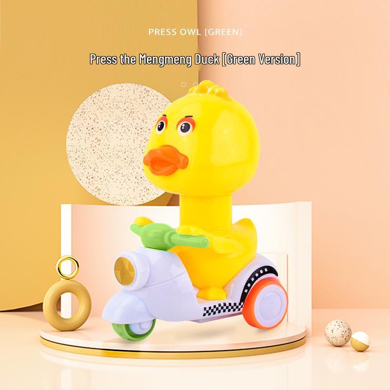 Children's Inertia-Powered Excavator Toy - Educational Pull-Back Car Gift