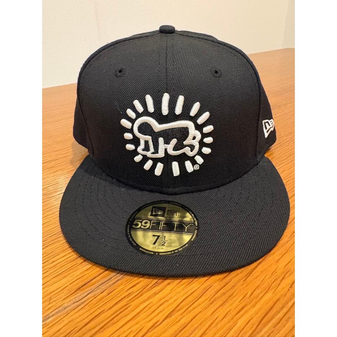 Used New Era Keith Haring 59FIFTY Cap 7 1/2