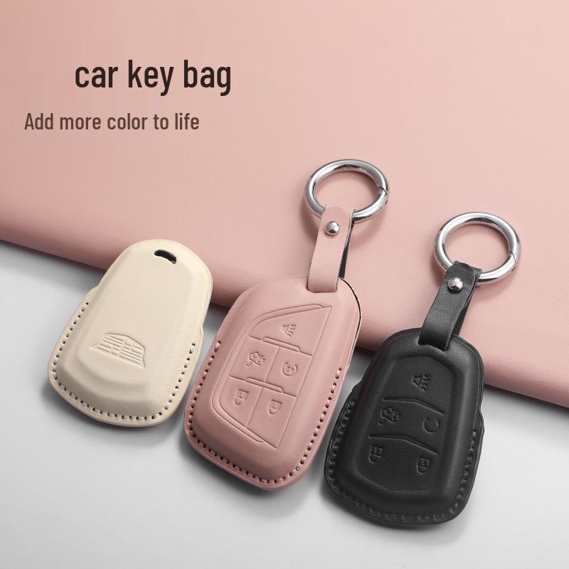 Cadillac Women's Style Key Cover for XT5, CT5, XT4, XTS, ATSL, CT6, XT6, CT4