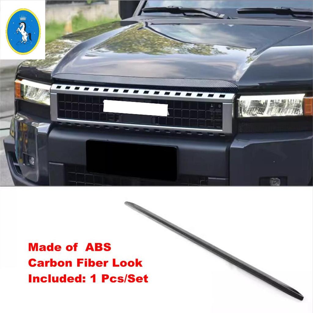 Přední kapota vozu Pruhy Dekorativní kryt mřížky předního nárazníku ABS Příslušenství Pro Toyota Land Cruiser Prado 250 LC250 2024 2025