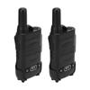 2 Pcs Mini Two Way Radio Handsfree Walkie Talkies  for Construction Site Hotel