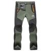 New Unisex Autumn/Winter Windproof Fleece Softshell Pants - Warm, Thickened Outdoor Mountain Gear