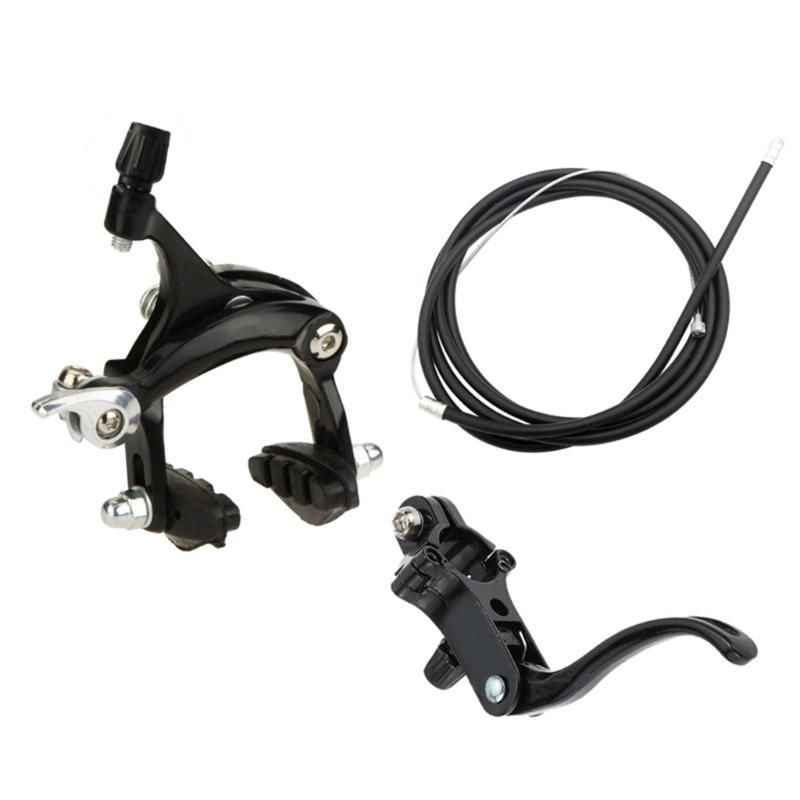 Bicycles Brake C Brake Caliper Set, Bicycles Rear and Front Brakes Set Bicycles Brake Levers Set for Mountain Bicycles