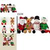 Festive Plush Santa Snowman Elk Doll Decorative Toy For Christmas