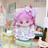 Poupée en Coton Idol Nue Mignonne 10cm Belle Robe Tenue Accessoires Poupée Peluche Sans Attribut Cadeau d'Anniversaire pour Filles Enfants