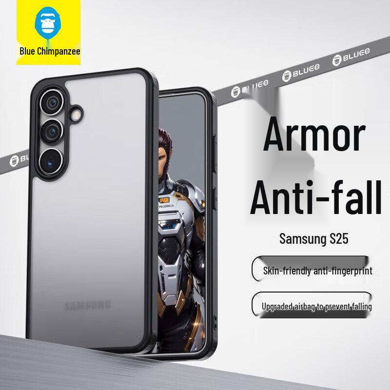 Blue Gorilla Skin-Feel Matte Protective Case for Samsung Galaxy