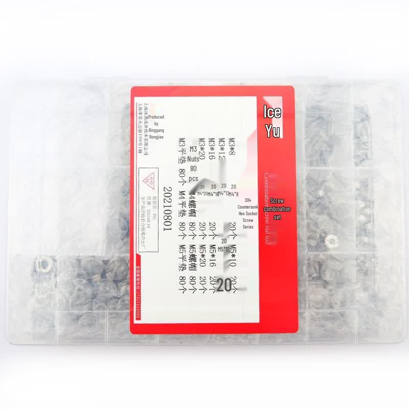 304 Stainless Steel Fastener Assortment Kit