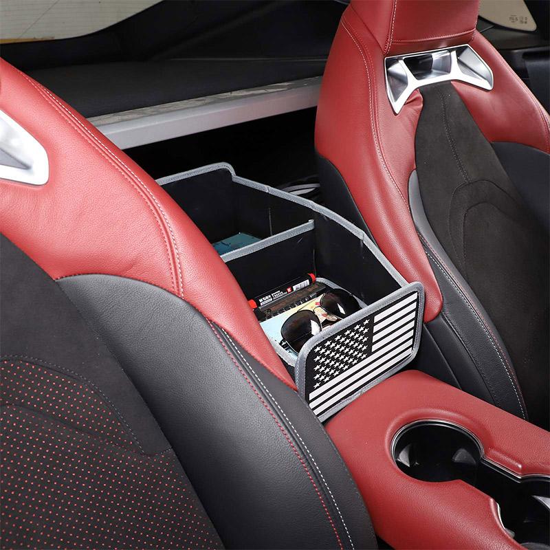 Car Central Control Armrest Box Storage Bag Multi-Function Seat Middle Storage Box For Toyota GR Supra A90 2019-2026