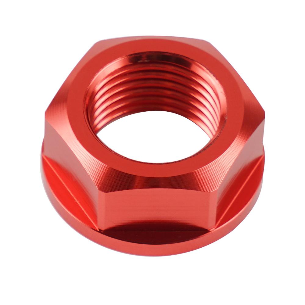 For 2004-2021 Honda CRF250R CRF450R Wheel Axle Shaft Lock Nut Screw CRF1000L CR125R CR250R CRF250RX CRF450RX CRF250X CRF450X