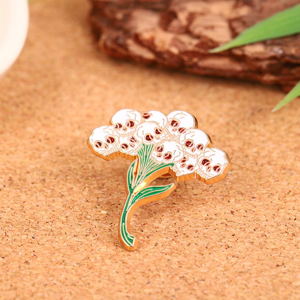Lily of the Valley Brooch Light Luxury Premium Badge Fashion Versatile Clothing Accessories