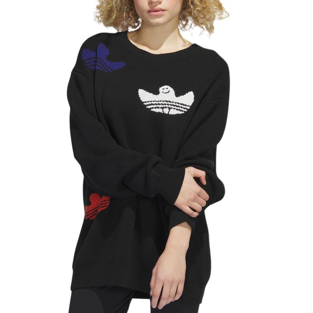 Adidas Originals Knitwear Unisex Black Crew Neck Moderate Other IC1879
