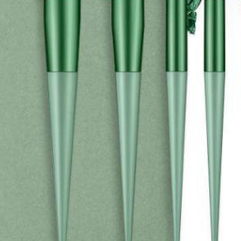 13pcs Makeup Brushes Set Synthetic Fiber Fluffy Strong Grasping Powder Eye Shadows Makeup Brushes Green