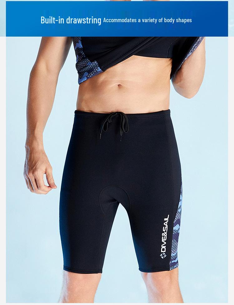 DIVE&SAIL 2MM Neoprén Mellény és Rövidnadrág Szett - Hideg elleni védelem búvárkodáshoz, sznorkelezéshez és szörfözéshez