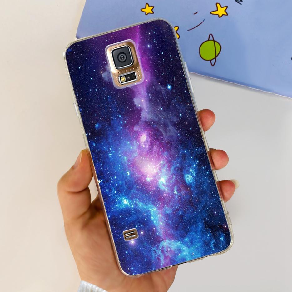 For Samsung Galaxy S5 Case G900F G900I G900M G900A G900T Cute Painted Cover Soft TPU Phone Case For Samsung S5 S 5 GalaxyS5 Bags